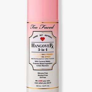 Too faced full size 4.0 fl oz primer and setting spray